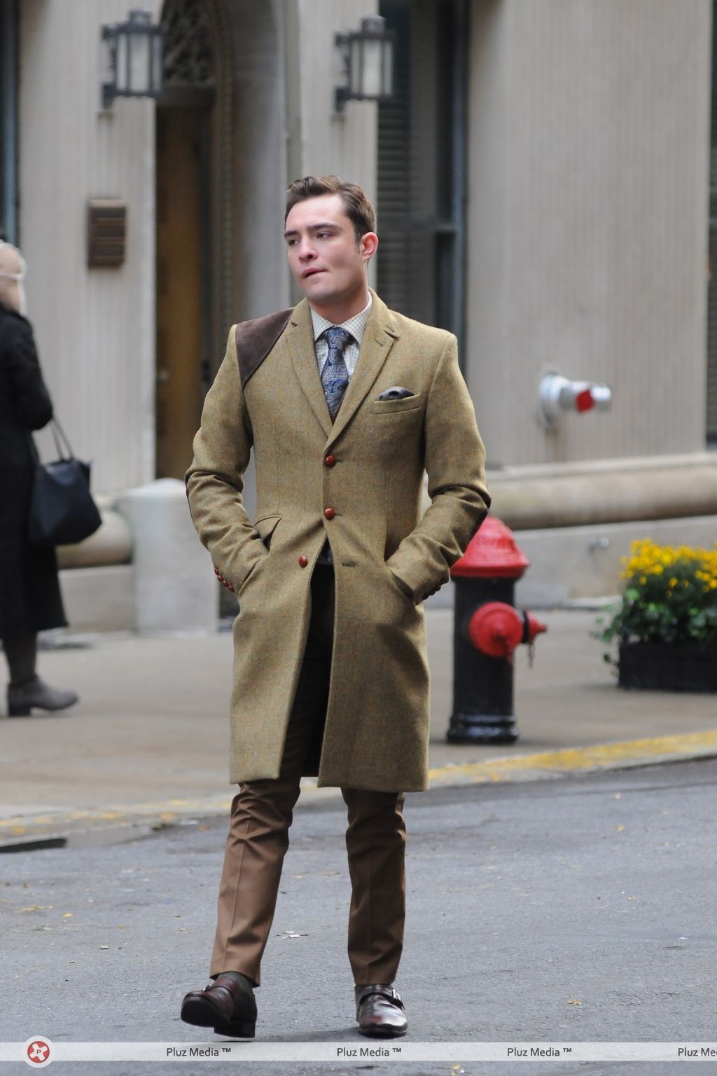Celebrities on the set of 'Gossip Girl' filming on location | Picture 114491
